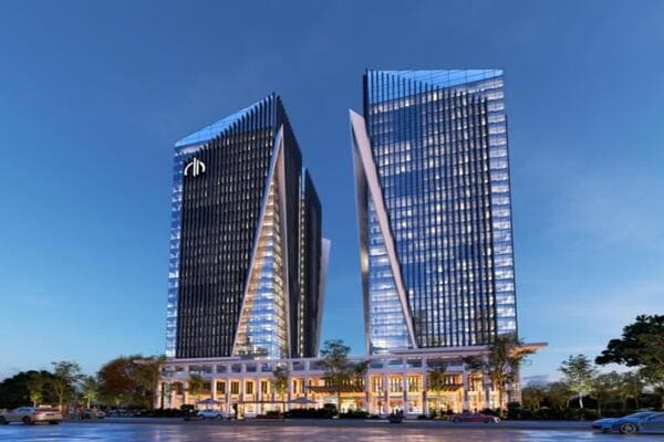 محل تجاري للبيع مساحة 62م دور ارضي بمول Oia Towers Mall 10%